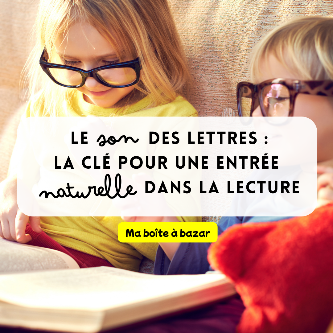 Le son des lettres : la clé pour une entrée naturelle dans la lecture