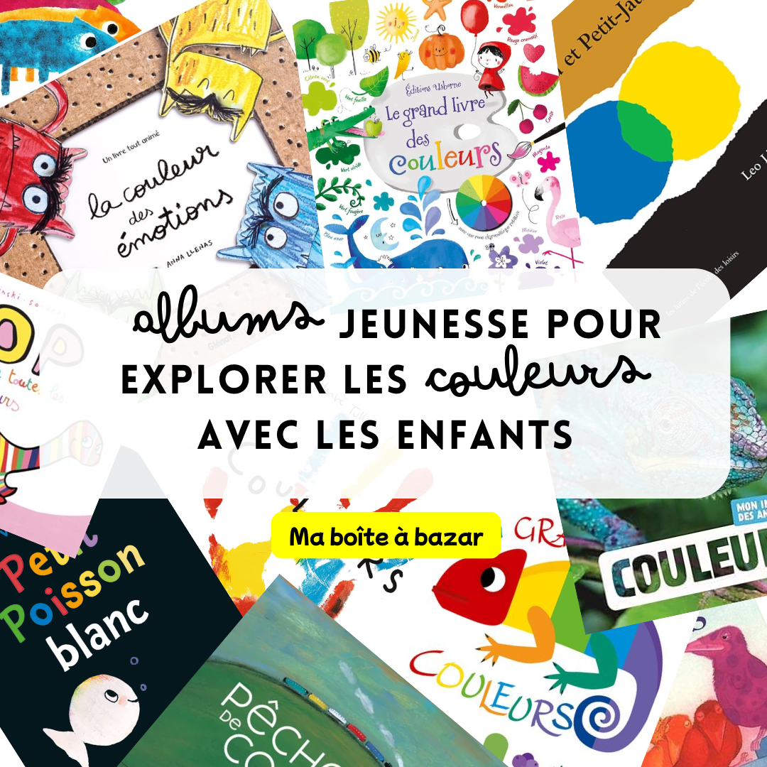 Livres jeunesse pour apprendre les couleurs en maternelle