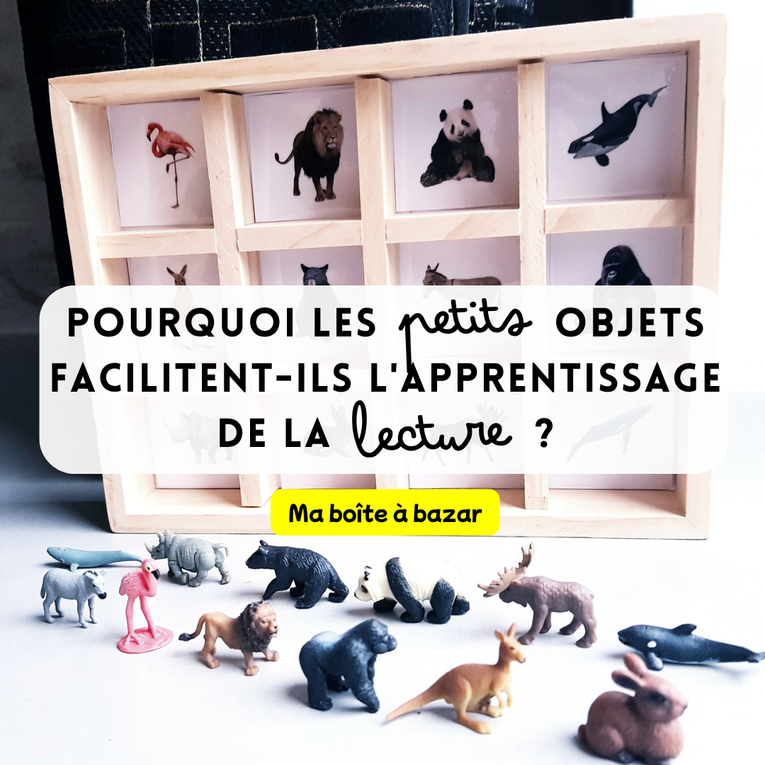 Apprendre à lire avec des petits objets Montessori : une méthode ludique et efficace