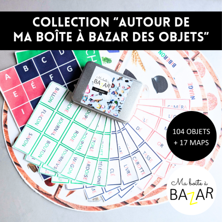 Collection « Autour de Ma boîte à bazar des Objets Premières lectures » + PDF