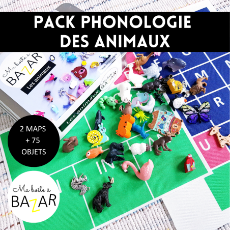 Pack Phonologie des Animaux + PDF – Sons d’attaque et digrammes