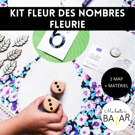 Kit Fleur des Nombres Fleurie – Méthode MHM 1 à 10