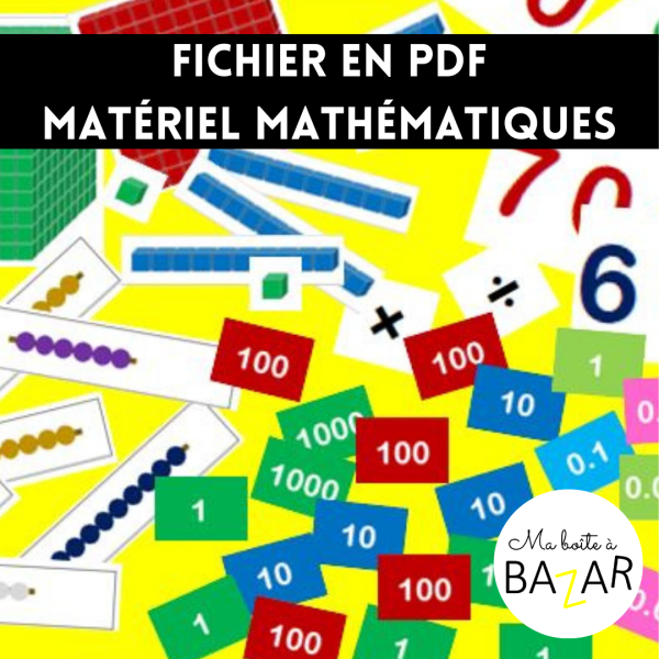 PDF Matériel Mathématiques Montessori – Grands Nombres et Calculs