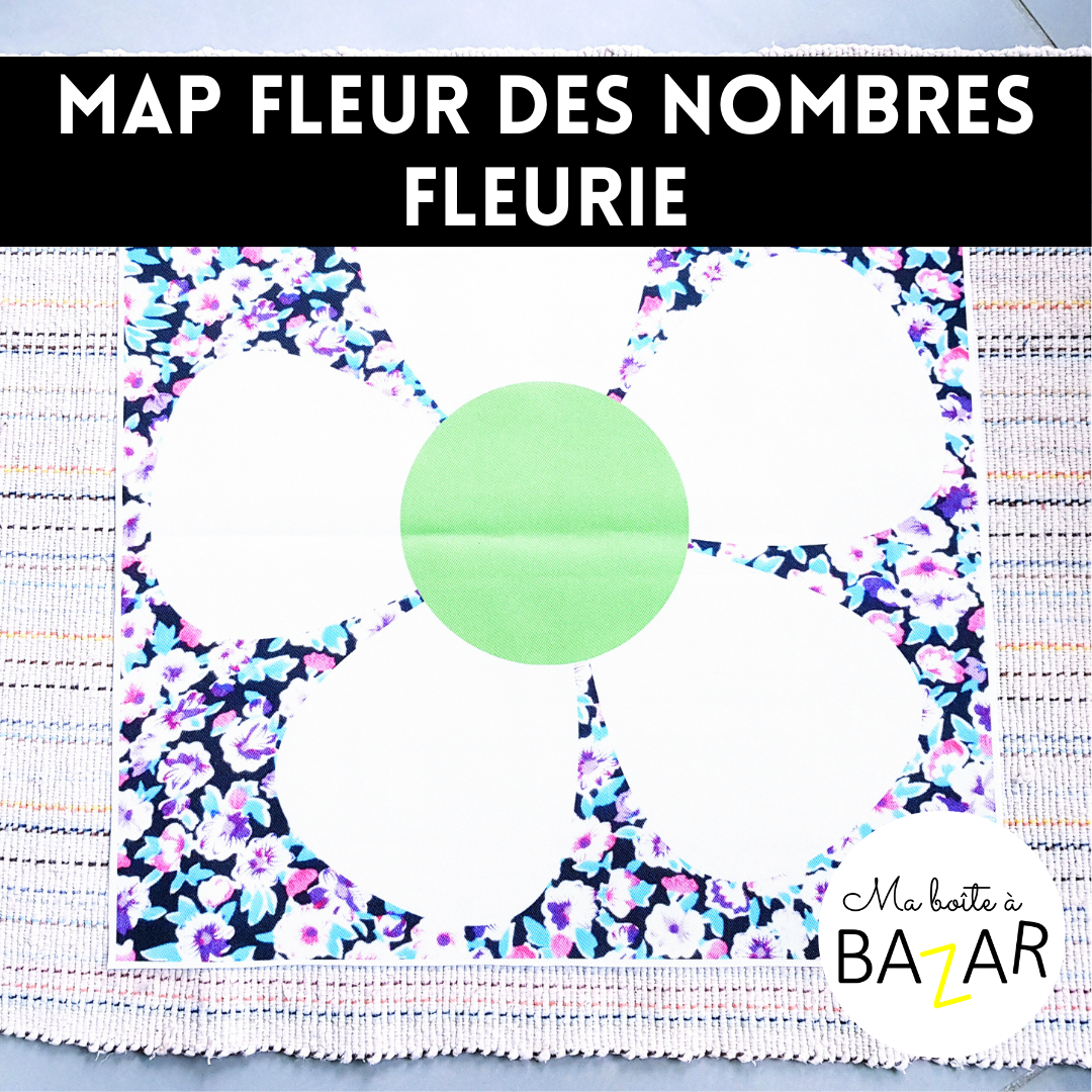 Map fleur des Nombres MHM - fleurie - Comprendre un nombre autrement Copie