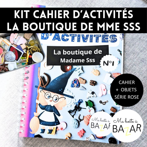 Kit Lecture – La Boutique de Madame Sss - Série Rose Montessori