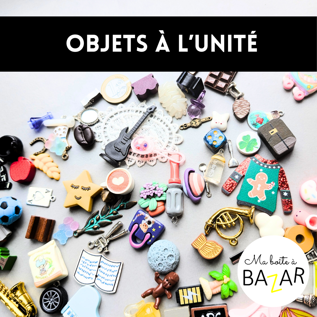 Petits objets à l’unité – Objets du quotidien – Phonologie & boîte à sons