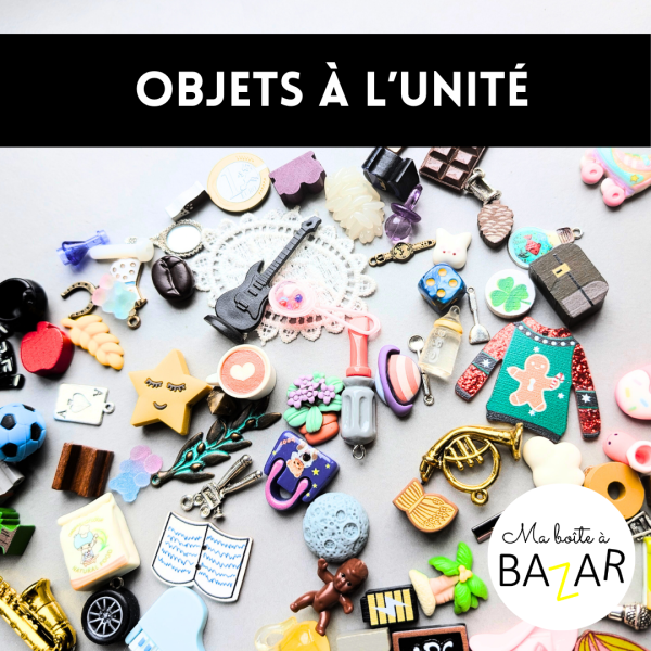 Petits objets à l’unité – Objets du quotidien – Phonologie & boîte à sons