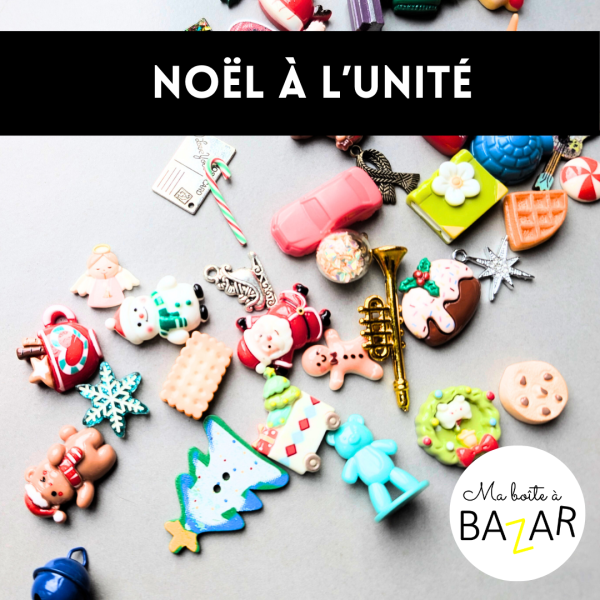 Petits objets à l’unité – Thème Noël - Langage, phonologie & boîte à sons