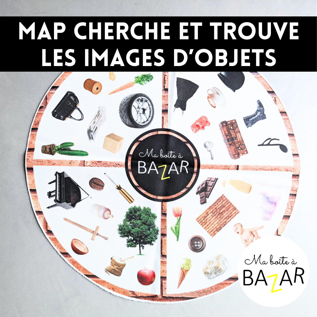 Map "Cherche & Trouve" – Images d'objets du quotidien – Observation & langage