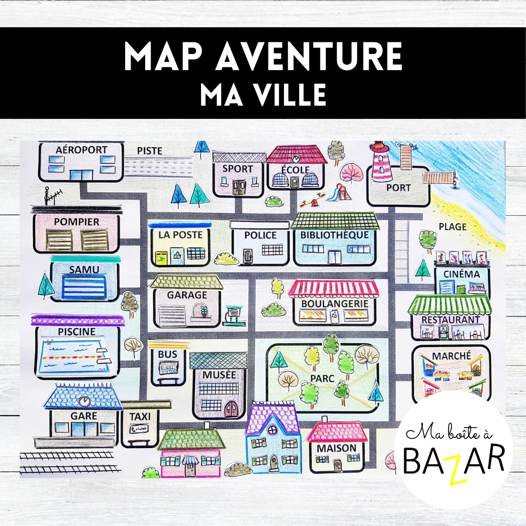 Map Aventure – Ma ville