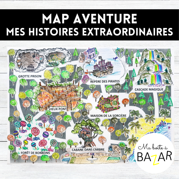 Map Aventure – Mes histoires extraordinaires