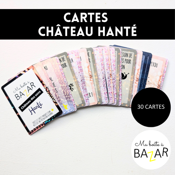 30 cartes missions hantées – Halloween et phonologie ludique