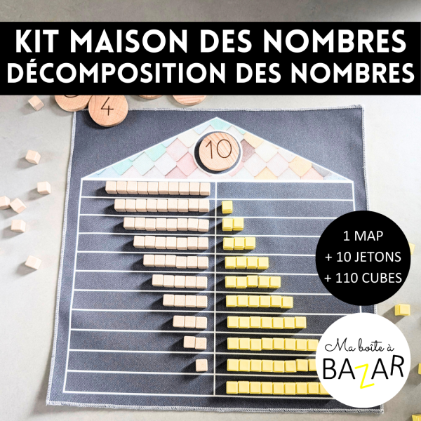 Kit Maison des Nombres – Un outil ludique et sensoriel pour explorer les mathématiques