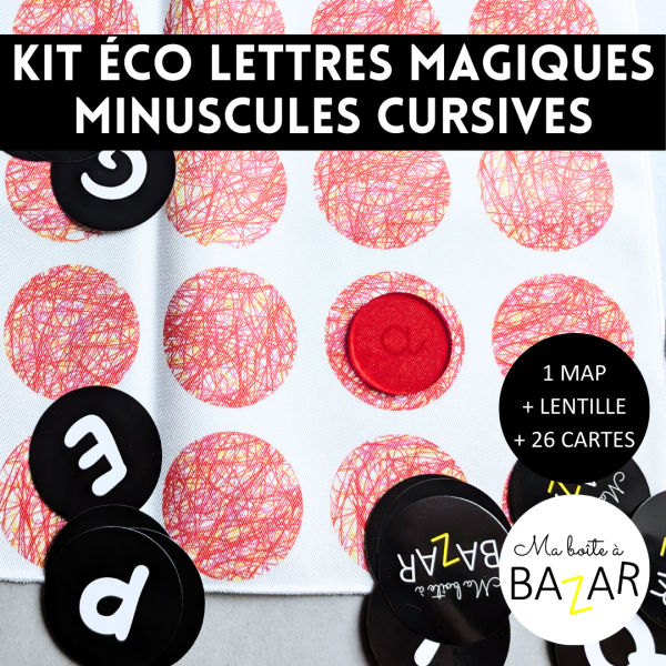 Kit Éco des Lettres Magiques – Minuscules Cursives