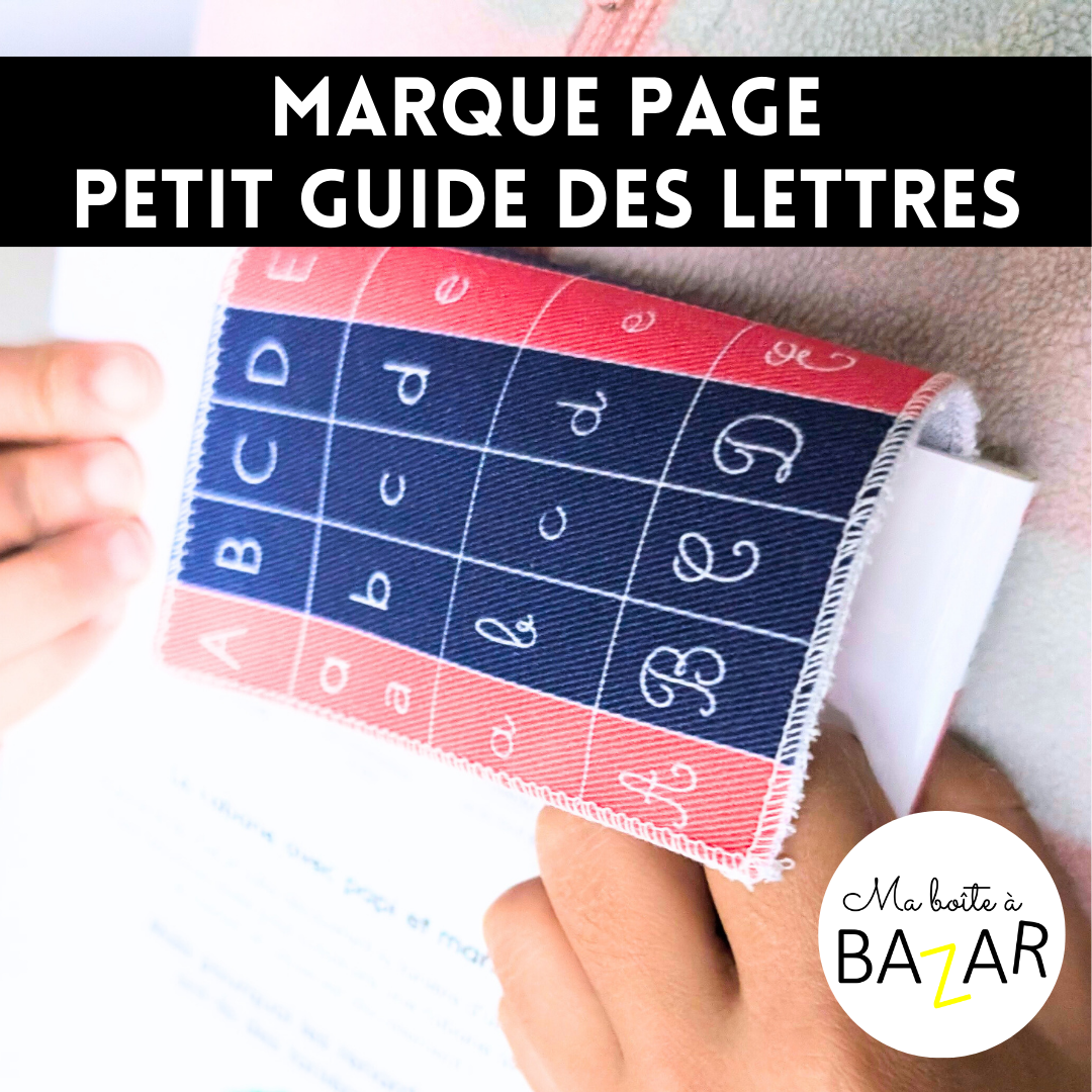 Marque-page 1er lecteur bleu