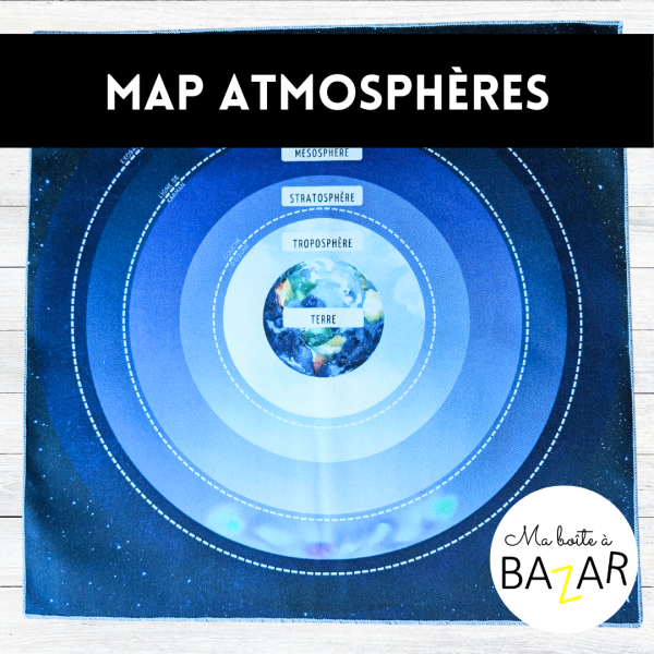 Map Atmosphères Terrestres – Un voyage à travers les couches de l’air !