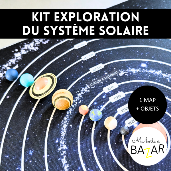 Kit Découverte du Système Solaire + PDF – Apprendre l’astronomie en manipulant