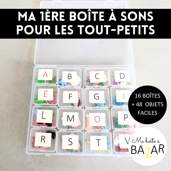 Ma Première Boîte à Sons – Découverte sensorielle des sons pour les tout-petits