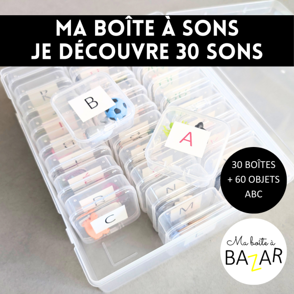 Ma boîte à sons Découverte – Je m'éveille à 30 sons du langage