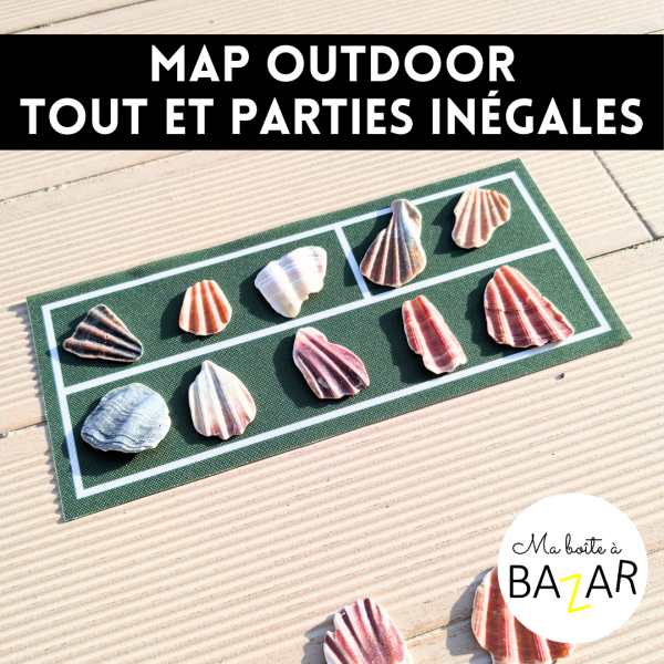 Map Outdoor – Tout et parties inégales | Mathématiques en nature