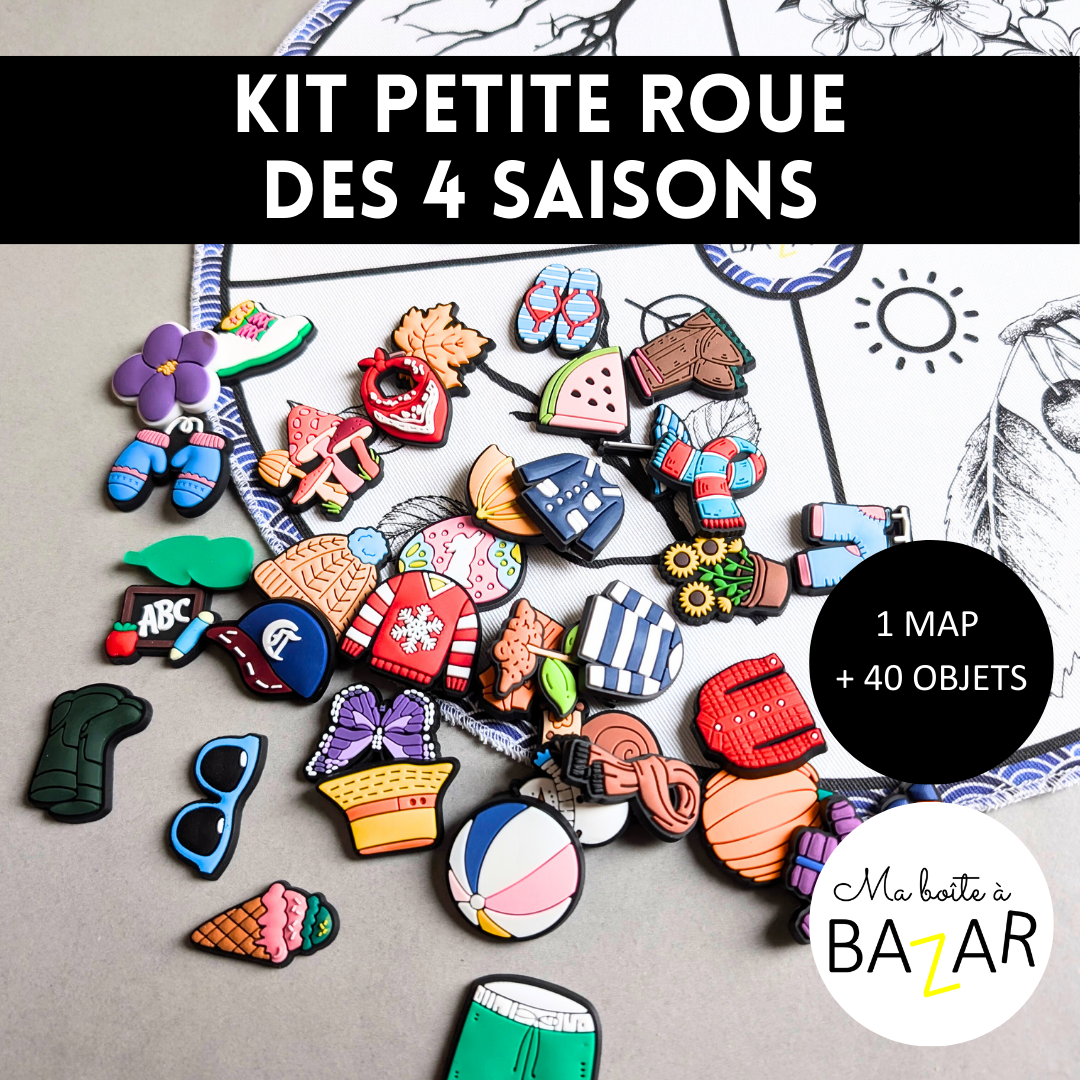 Petit kit 4 saisons + PDF – Découvrir le cycle du temps en manipulant