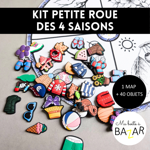 Petit kit 4 saisons + PDF – Découvrir le cycle du temps en manipulant