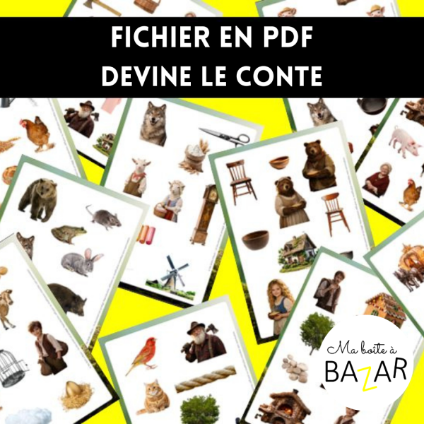 PDF – Devine de quel conte il s’agit - Jeu d’observation et de langage