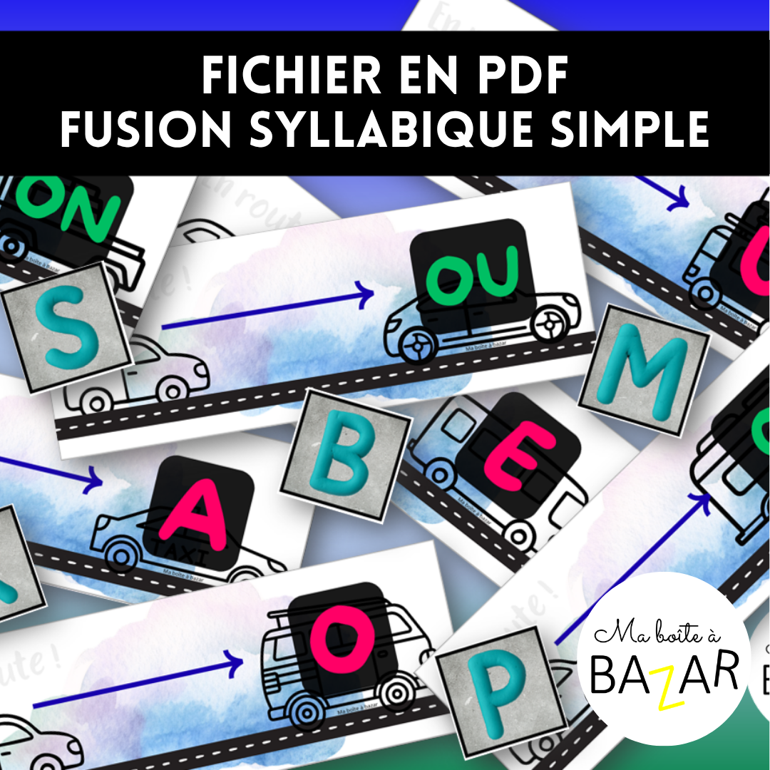 En route vers la fusion syllabique – PDF à imprimer