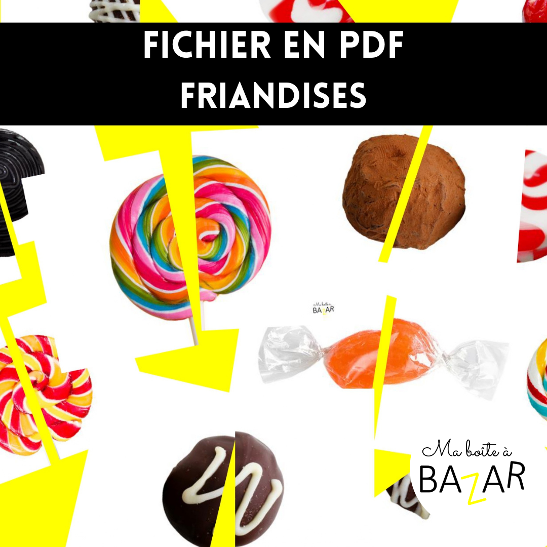 Puzzles Friandises – 28 puzzles à deux pièces pour découvrir les bonbons et chocolats