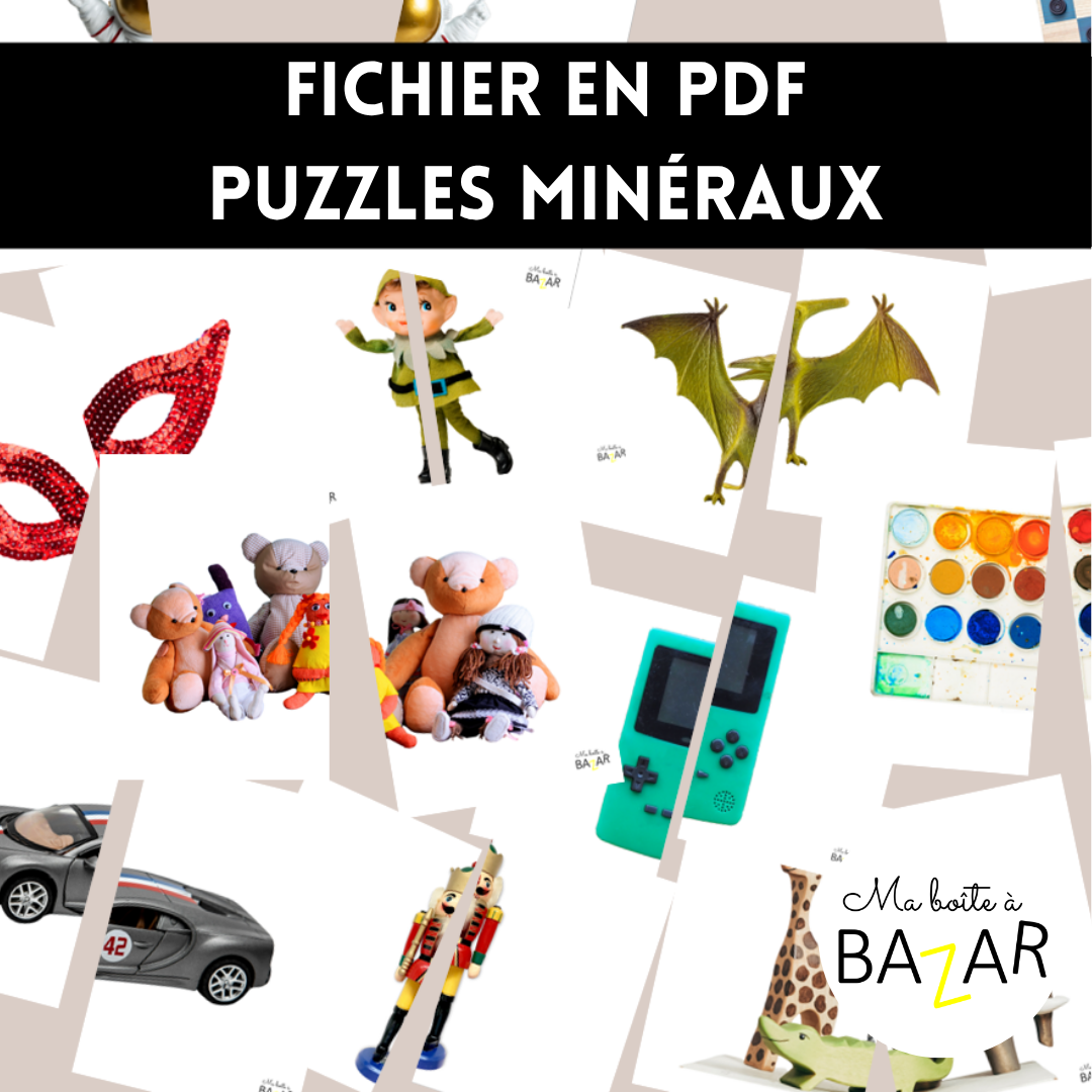 Fichier PDF - 28 puzzles pour découvrir les jouets !