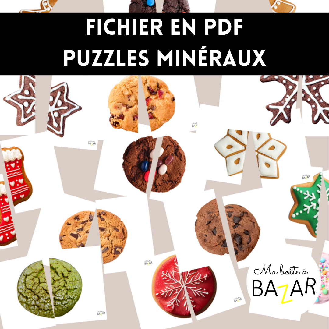 Puzzles Biscuits et Cookies  84 puzzles gourmands à assembler pour se régaler… des yeux !
