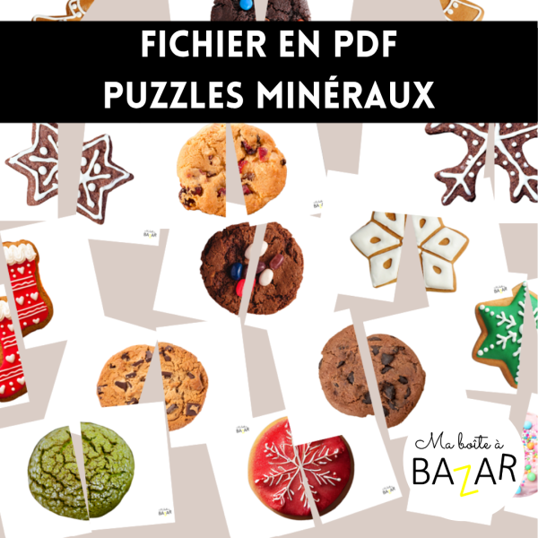 Puzzles Biscuits et Cookies  84 puzzles gourmands à assembler pour se régaler… des yeux !