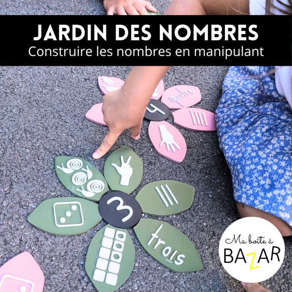 Jardin des nombres : apprendre les nombres de 1 à 10 grâce à 7 représentations