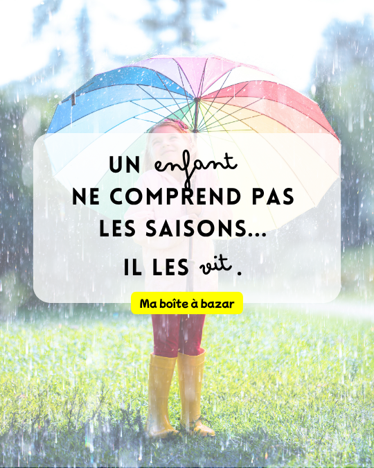 Comment les enfants perçoivent les saisons