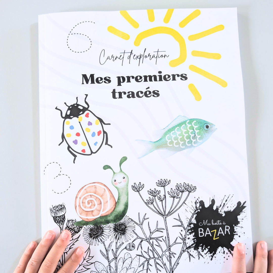 Mes premiers tracés - Activités de traçage maternelle Montessori